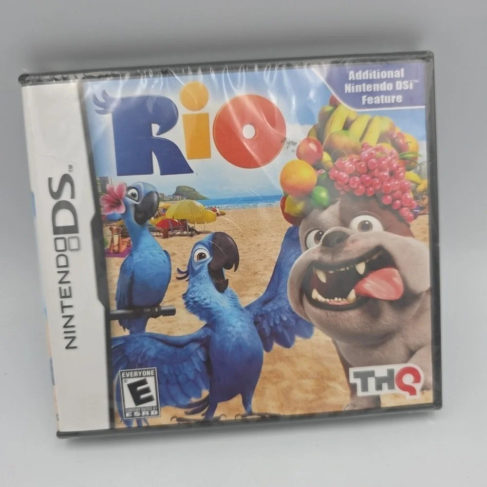 Rio (Nintendo DS, 2011) Game New Sealed Vintage Kids